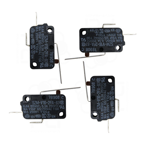 Starion Hinge Lever Microswitch (SZM-V16-2FA-83) - 4 Pack