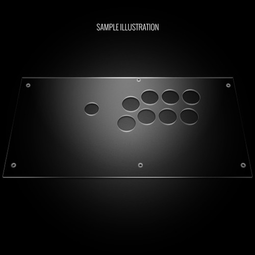 Blank Plexi Cover for Qanba Obsidian 2