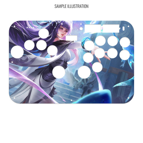 Artwork Print and Cut for Mavercade KeebFighter S3 Medium