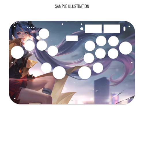 Artwork Print and Cut for Mavercade KeebFighter S4 Medium