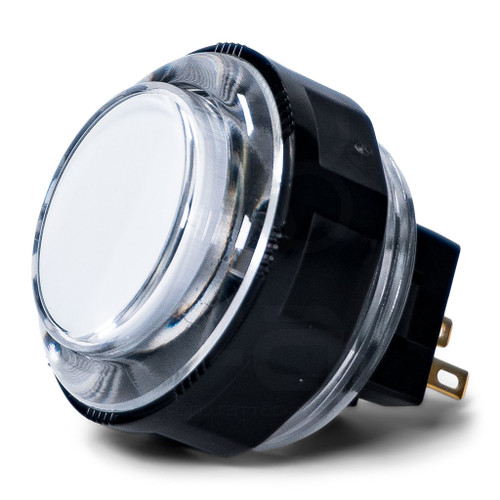 Seimitsu PS-14-KN 30mm Screw Button: Clear