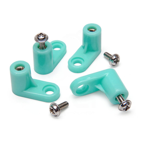 Screw In PCB Feet Blue (Set of 4)