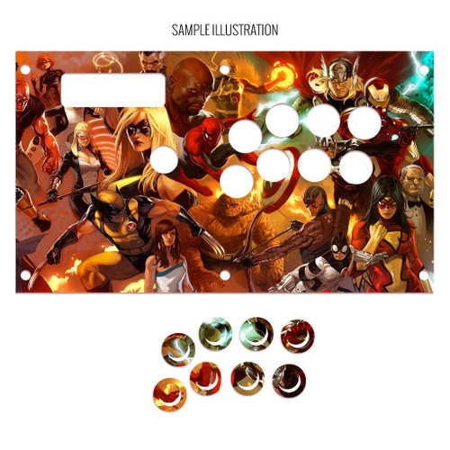 Artwork Print and Cut for Razer Atrox
