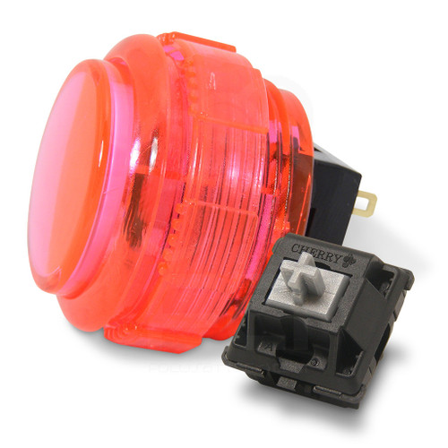 Crown/Samducksa SDB-202C MX 30mm Translucent Screwbutton Pink