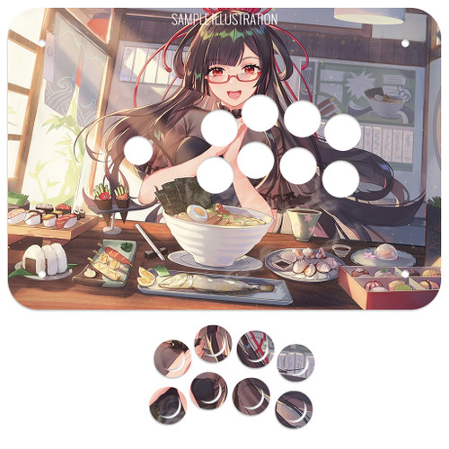 Artwork Print and Cut for Junk Food Arcades Snackbox Gen 1 Noir Panel