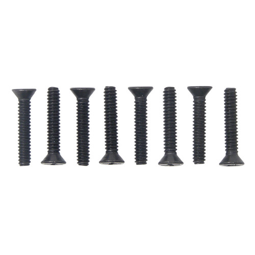 Set of 8 Bolts for BNB Fightstick  Gen 1&2 - Black