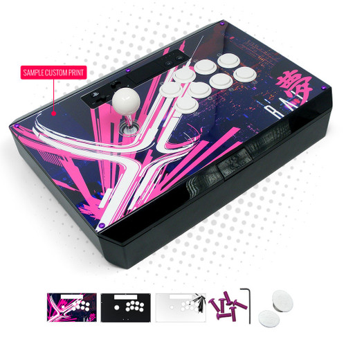 Razer Panthera Noir Custom Art/Plexi Bundle - Focus Attack