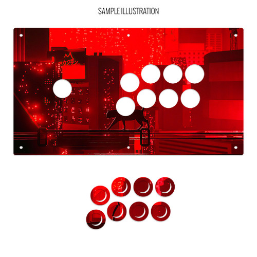 Artwork Print and Cut for MadCatz T.E.3