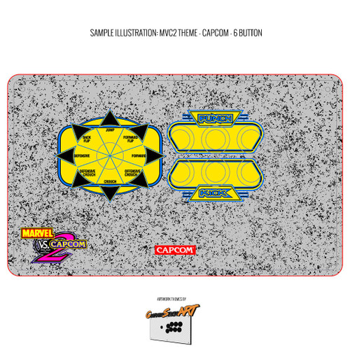 AFS Happ/IL 14" Case Free Artwork Pack: MVC2