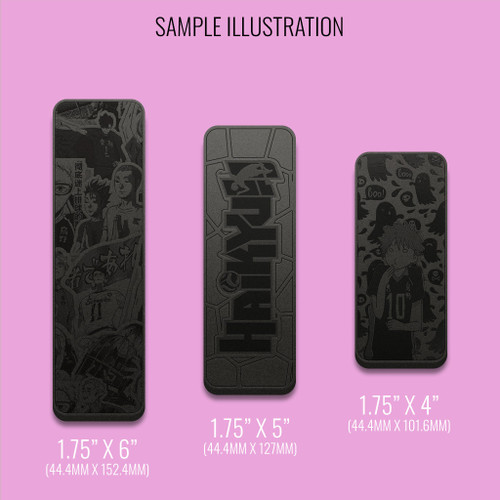 Full Custom Lap-Friendly Foam 3-Inch Wide Rectangle Pads - Focus