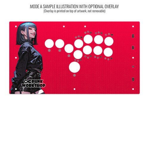 Artwork Print and Cut for Punk Workshop Leverless S - Focus Attack
