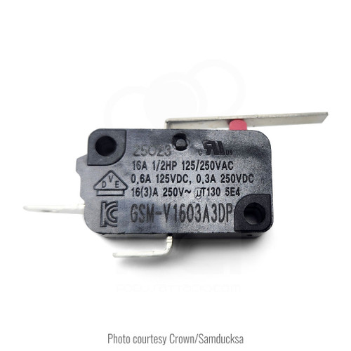 Gersung GSM-V1603A3DP Wide Hinge Microswitch