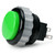 Seimitsu PS-14-DN 24mm Screwbutton Green/Black