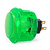 Seimitsu PS-14-K 30mm Snap In Pushbutton: Green