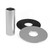 JLF-ALU Series Shaft/Dustwasher Set: Silver