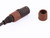 Neutrik BSE Color Bushing for NE8MC Data Connector: Brown