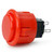 Seimitsu PS-14-D 24mm Pushbutton Red