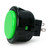 Seimitsu PS-14-G Pushbutton Green/Black