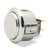 Sanwa OBSJ 30mm Pushbutton Metallic Silver