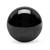 Seimitsu Solid Color Black LB-45 45mm Balltop