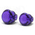 Sanwa OBSC 24mm Translucent Pushbutton Purple