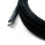 USB 2.0 Braided Type-C to Type-C Cable, Up to 3A/60W, 10ft, Black