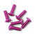 M4x12mm Hex Plexiglass Screws (Set of 6) - Pink