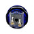Seimitsu Alutimo MX 24mm Translucent Screwbutton Blue