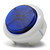 Mix and Match Seimitsu PS-15S Textured Plunger Cap: Translucent Blue