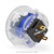 Qanba Gravity KT Adjustable Throw 30mm Translucent Arcade Button: Clear