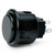 Seimitsu PS-14-D 24mm Pushbutton Black