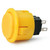 Seimitsu PS-14-D 24mm Pushbutton Yellow