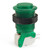IL PSL-CV Convex Translucent Short Stem Pushbutton - Green