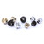Sanwa OBSJ 30mm Pushbutton Metallic Gun Metal Grey