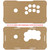 BNB Fightstick Gen 2 and 3  Clear Plexi Replacement Panel - Korean Sega 2P Extended