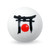 Japan Torii Decal Balltop