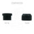 Flat Top 6x6mm Option Button Caps for Haute42 (10 Pak):Black