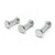 M3x10mm Chicago Bolt and Screw for Haute42 B16 - Silver (6 Pak)
