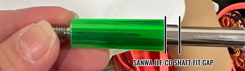 Crown JLF conversion shaft fit comparison
