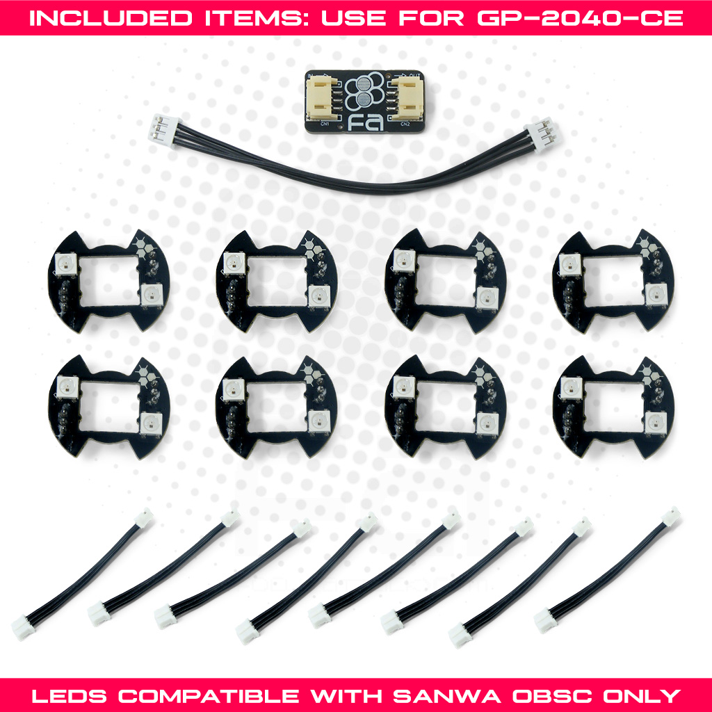 Optional Add-On: FA 30mm LED 8 Pak