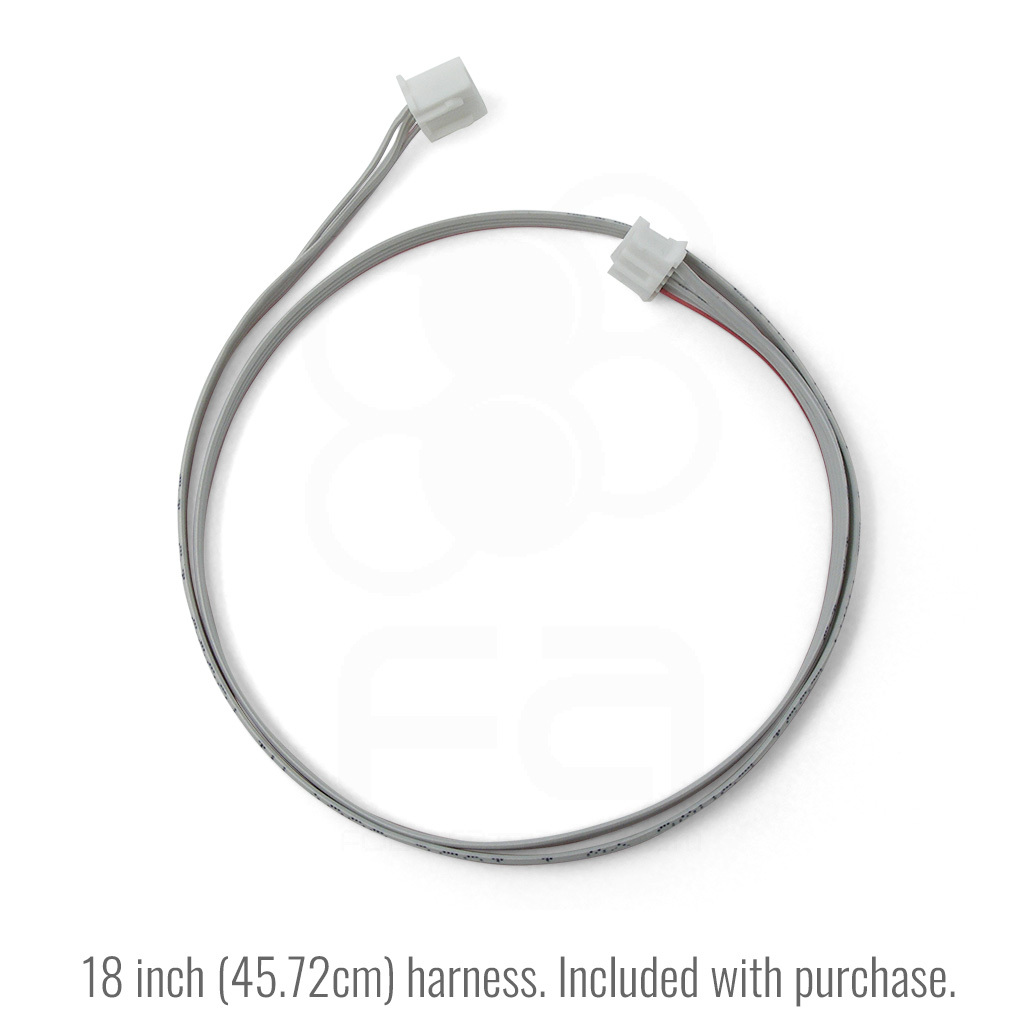 18 inch harness included with purchase of kit