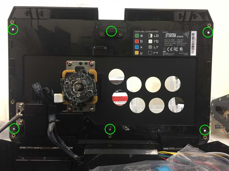 Blank Plexi Cover for Razer Atrox (not Panthera) - Focus Attack