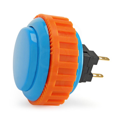 Sanwa OBSN 30mm Screw Button Light Blue - Focus Attack