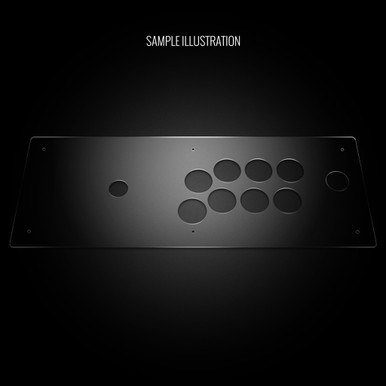 Blank Plexi Cover for Hori RAP V3-SA VX-SA Kai - Focus Attack