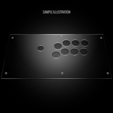 Blank Plexi Cover for Qanba Obsidian 2 - Focus Attack