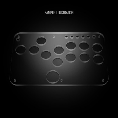 Blank Replacement Plexi Cover for Haute42 G13 - Focus Attack