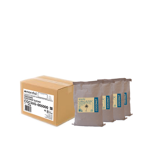 Maretai - Bulk Organic Coconut Sugar - Carton 4 x 5KG Maretai - Bulk Organic Coconut Sugar - Carton 4 x 5KG
