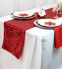 14 x 108 inch Glitz Sequin Table Runner Red