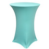 36 inch Highboy Cocktail Round Stretch Spandex Table Cover Tiffany