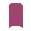 Stretch Spandex Folding Chair Cover Fuchsia For Hotels